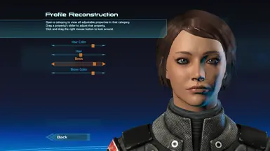 mass effect 1 female character creation