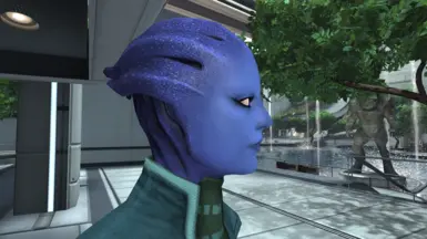 Asari Head Comparison: Vanilla