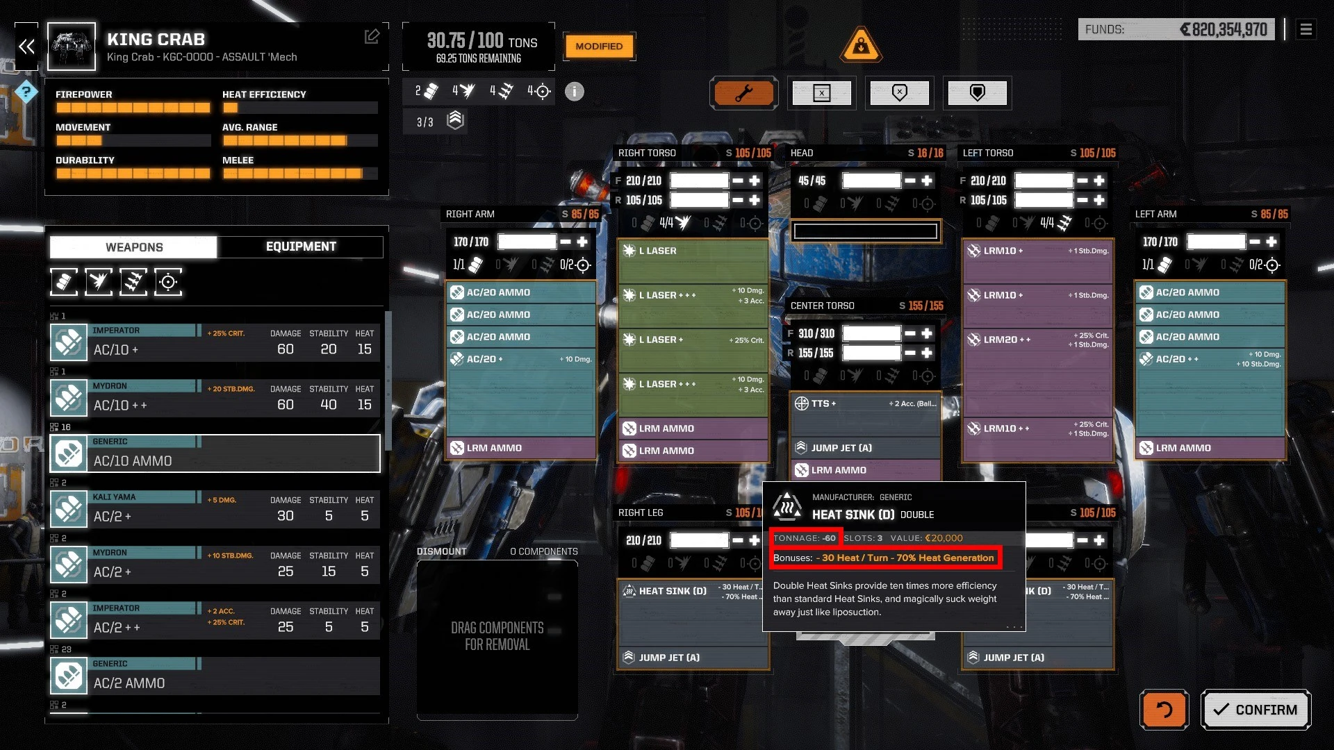 Chuck's AI-Proof Weight and Heat Mod at BattleTech Nexus - Mods and ...