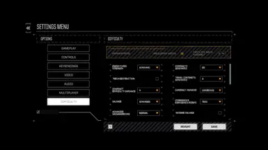 Impact menu. Settings меню. Меню игры. Options menu. Неоновое меню в игре.