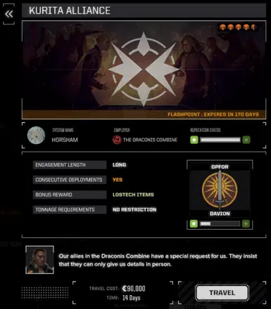 Alliance Flashpoints Unlock