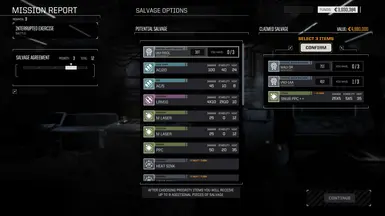 Savage Marauders - Salvage distribution rework