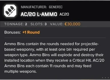 Large Ammo Bins