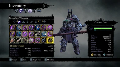 DEATHINITIVE SAVE - All Weapons Armors DLC content lvl.30 NG ready.