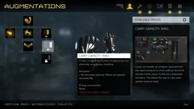 Vanilla Inventory Capacity Upgrade Tier