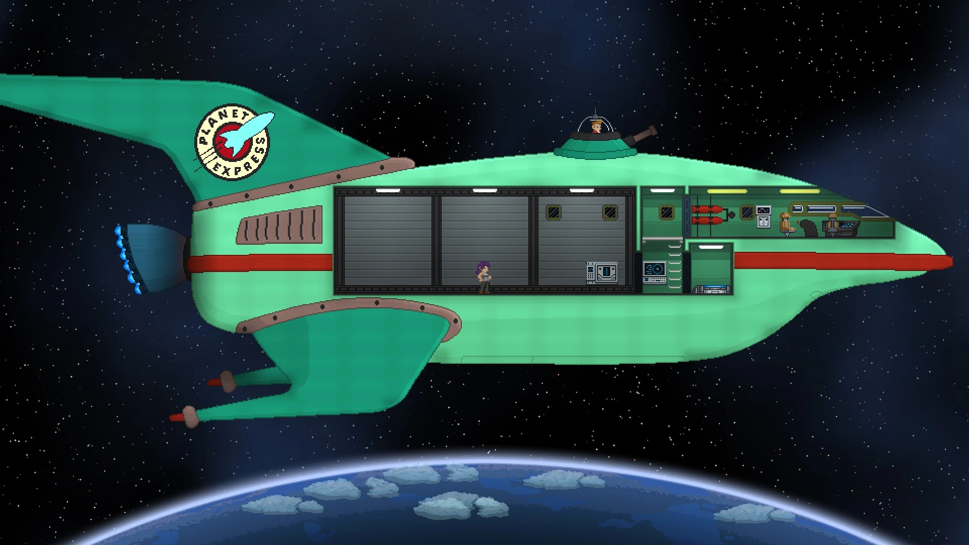 Futurama Planet Express Ship At Starbound Nexus Mods And Community