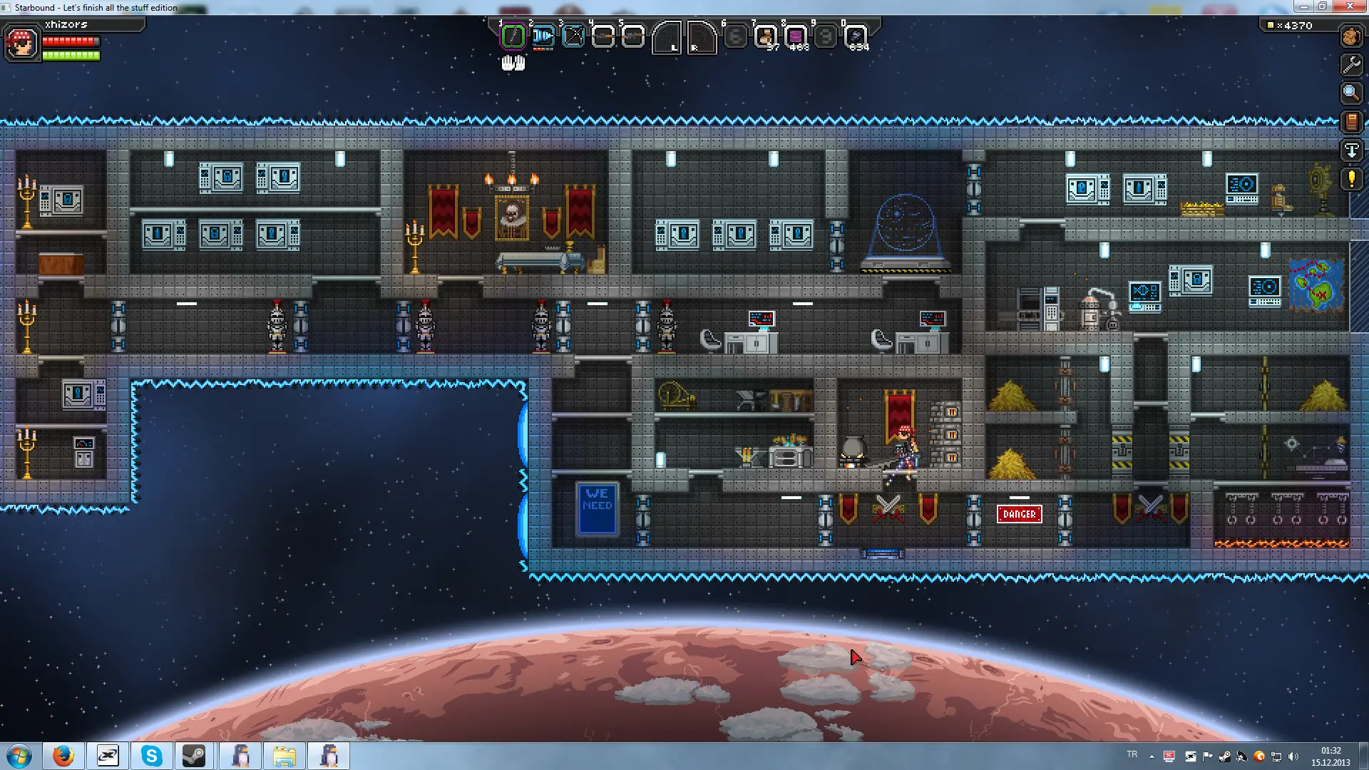 Gallery of Starbound Ships.