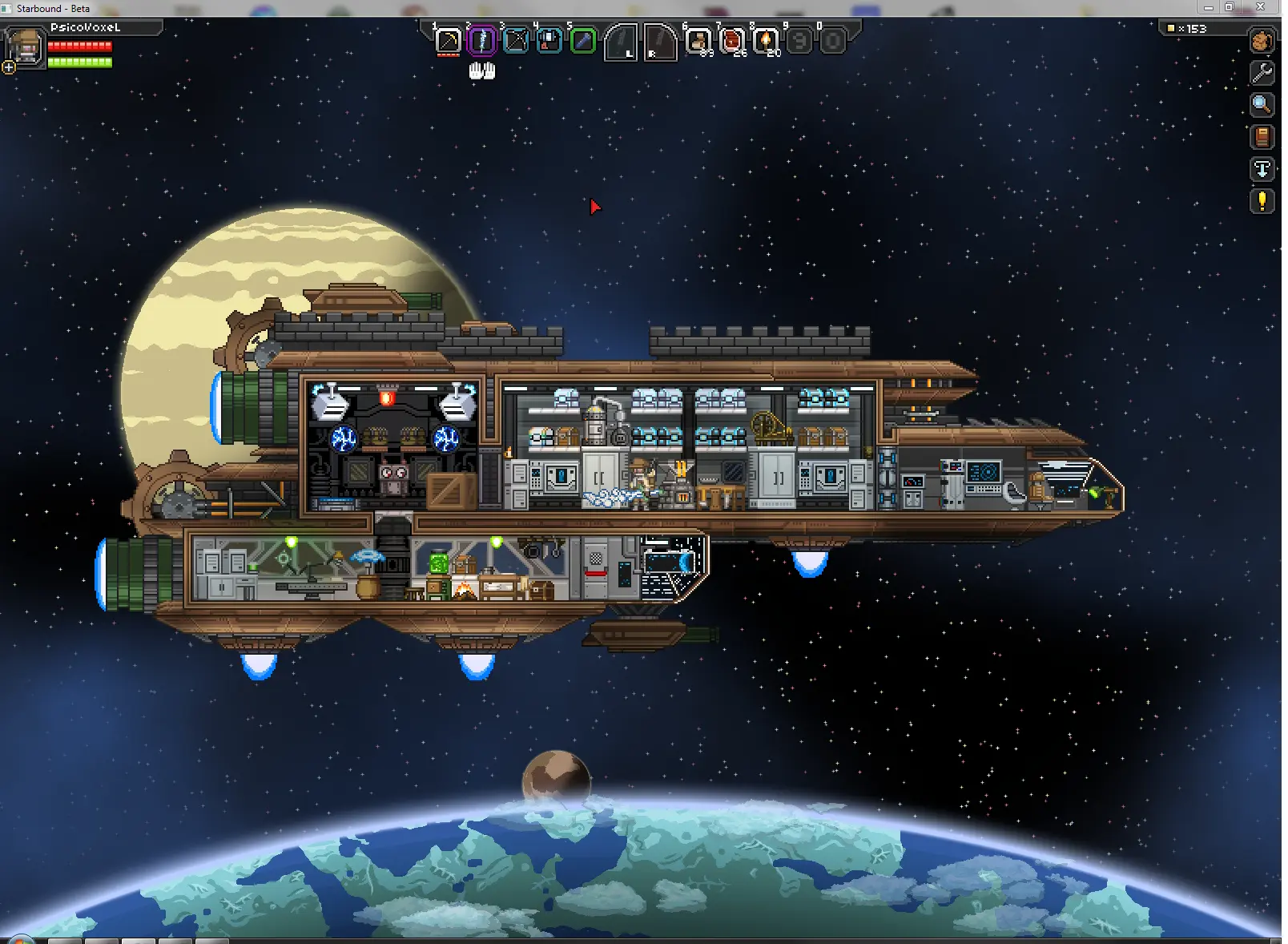 how to upgrade ship starbound