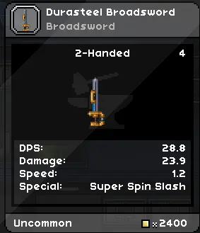 Weapon DPS at Starbound Nexus - Mods and community