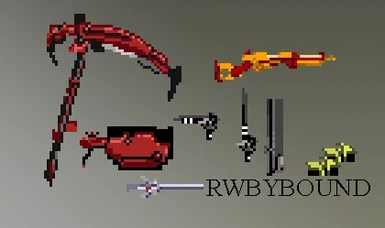 Just a handful of the weapons available
