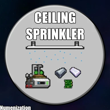 Ceiling Mounted Water Sprinkler Mod
