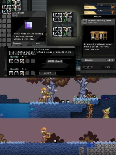 starbound change appearance