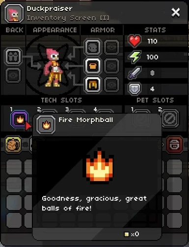 Fire Morphball Description