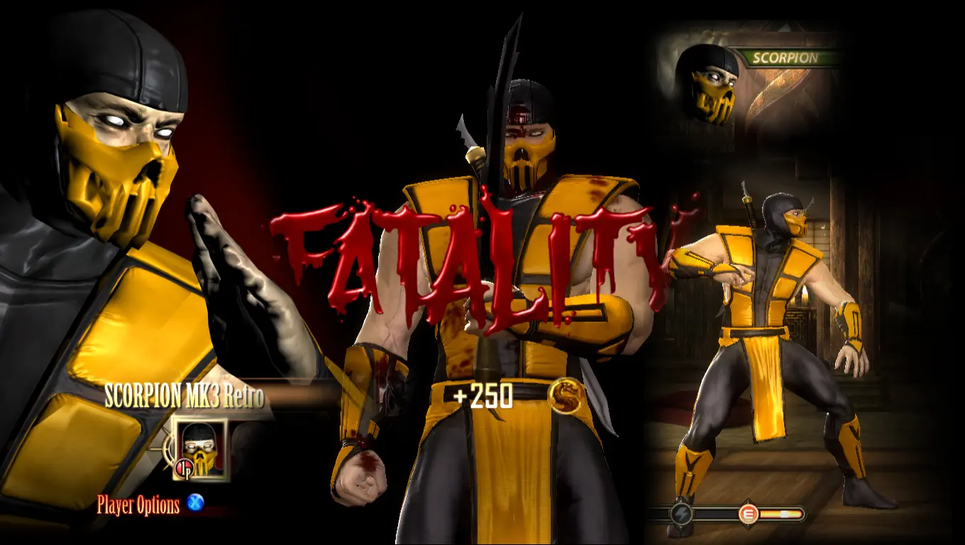 Retro MK3 Scorpion at Mortal Kombat 9 (MK2011) Nexus - mods and community