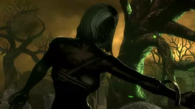 DLC skin flesh pit Dark Mileena (All game versions)