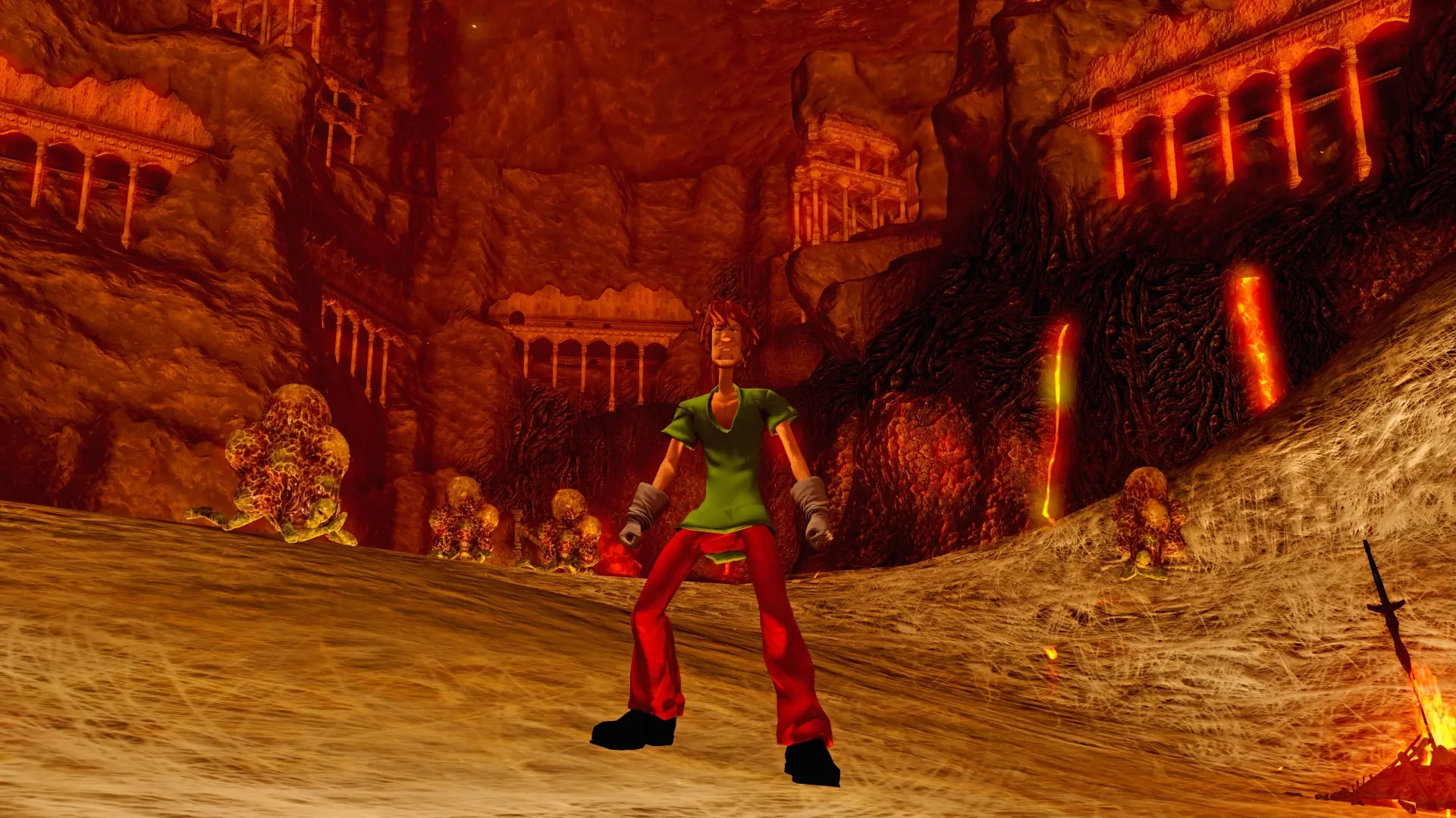 The Legend of Shaggy: Ocarina of Time 3D [The Legend of Zelda: Ocarina of Time  3D] [Mods]