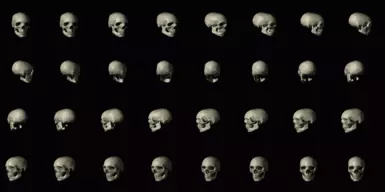 Spinning Skull Loading Screen