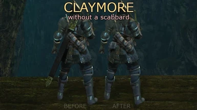 Claymore Without Scabbard