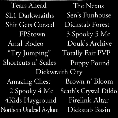 New Dark Souls Area Names at Dark Souls Remastered Nexus - Mods and ...