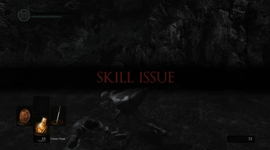 Skill Issue Death Message
