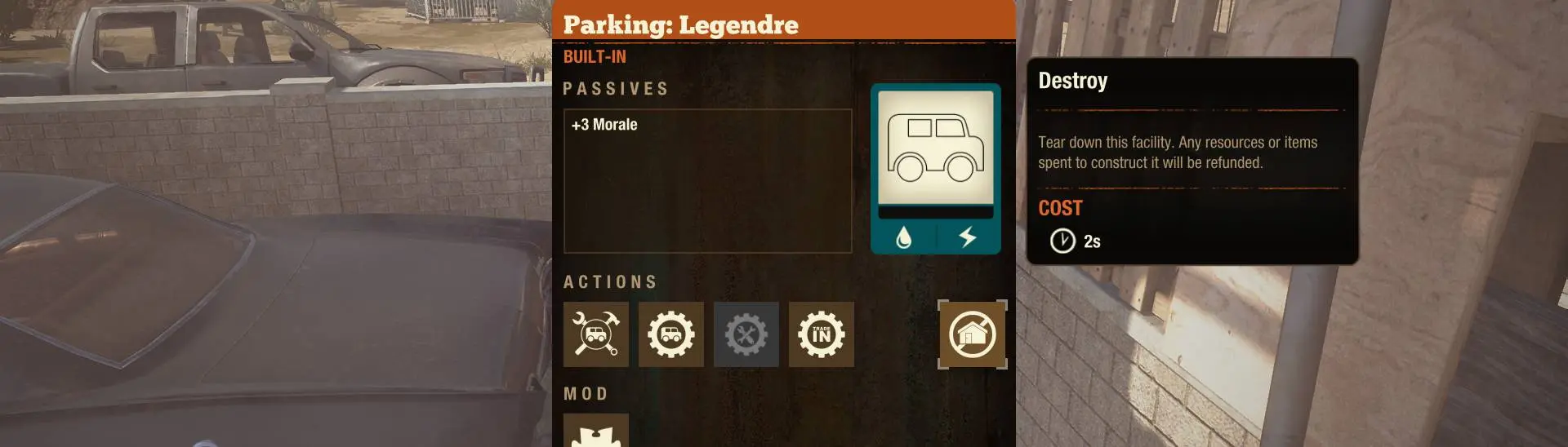 Better Vehicle Storage at State of Decay 2 - Nexus mods and community