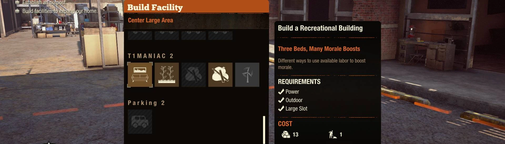 Facility Mods, State of Decay 2 Wiki