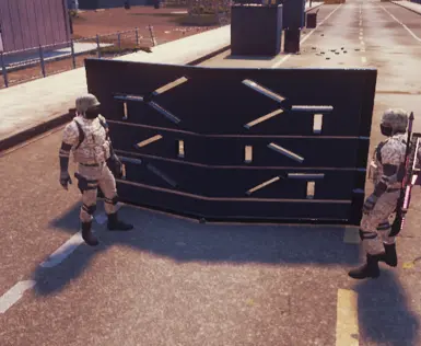 THZ Deployable Cover Wall With Cost Add-On