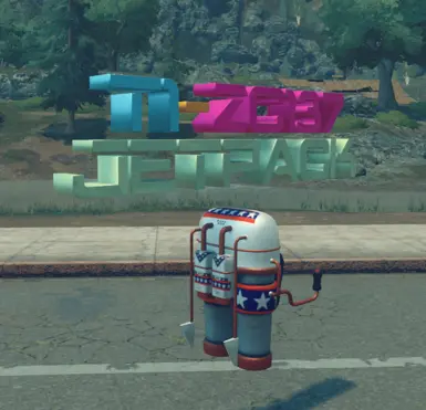Evel Knievel Jet-Pack skin.