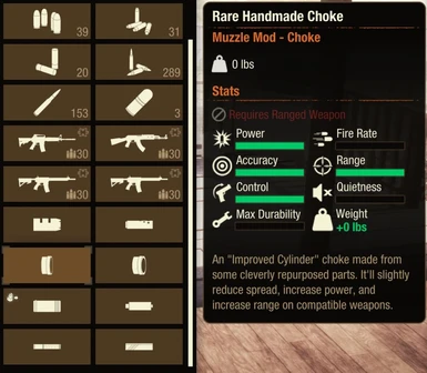 Rare Handmade Choke
