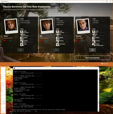 State of Decay 2 Ideal Community Generator