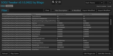 State of Decay 2 Configuration Tool - By Bilago