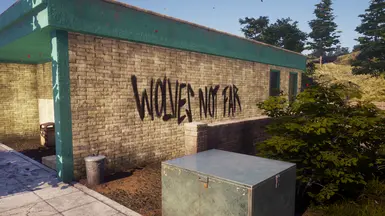 Walking Dead Graffiti