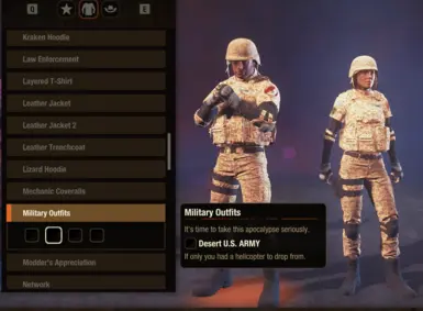 ARMY Outfits Integrated Mod at State of Decay 2 - Nexus mods and community