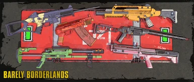Barely Borderlands Gun Collection