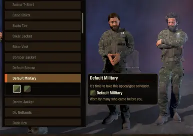 ARMY Outfits Integrated Mod at State of Decay 2 - Nexus mods and community