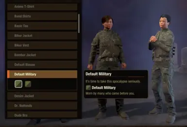 Default Military Outfits Integrated Mod at State of Decay 2 - Nexus mods  and community