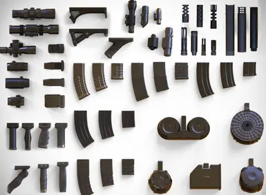 Weightless Weapon Attachments