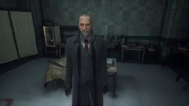 Jonathan Shaved Head - Physician Suit