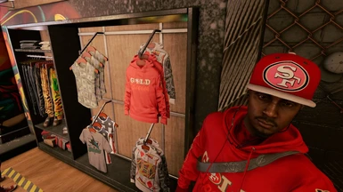 49ers Hoodie is now selectable & depicted within the store