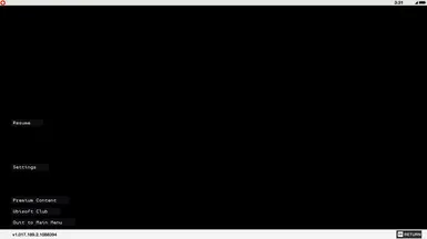 Pause Menu