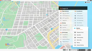 Map View - All Collectables Left