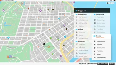 Map View - All Icons Left