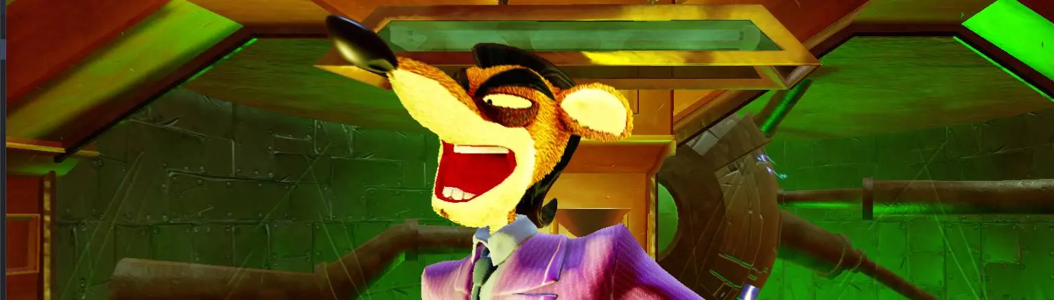 crash bandicoot pinstripe