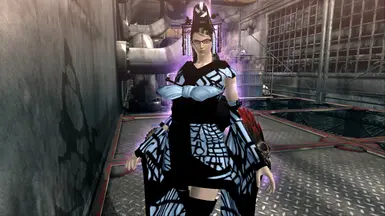 Bayonetta PC Umbran Komachi A Cube (Blue and Black) Mod