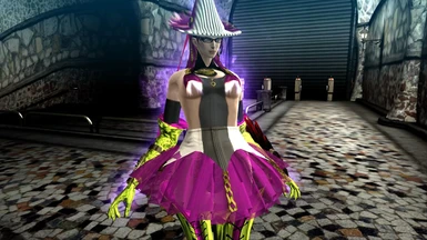 Bayonetta PC 'Party Time' Multicoloured Witch Queen Costume Mod