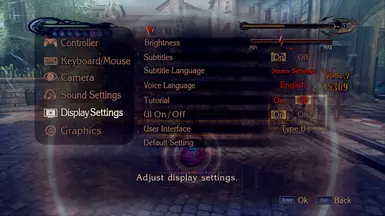 My Brightness Settings