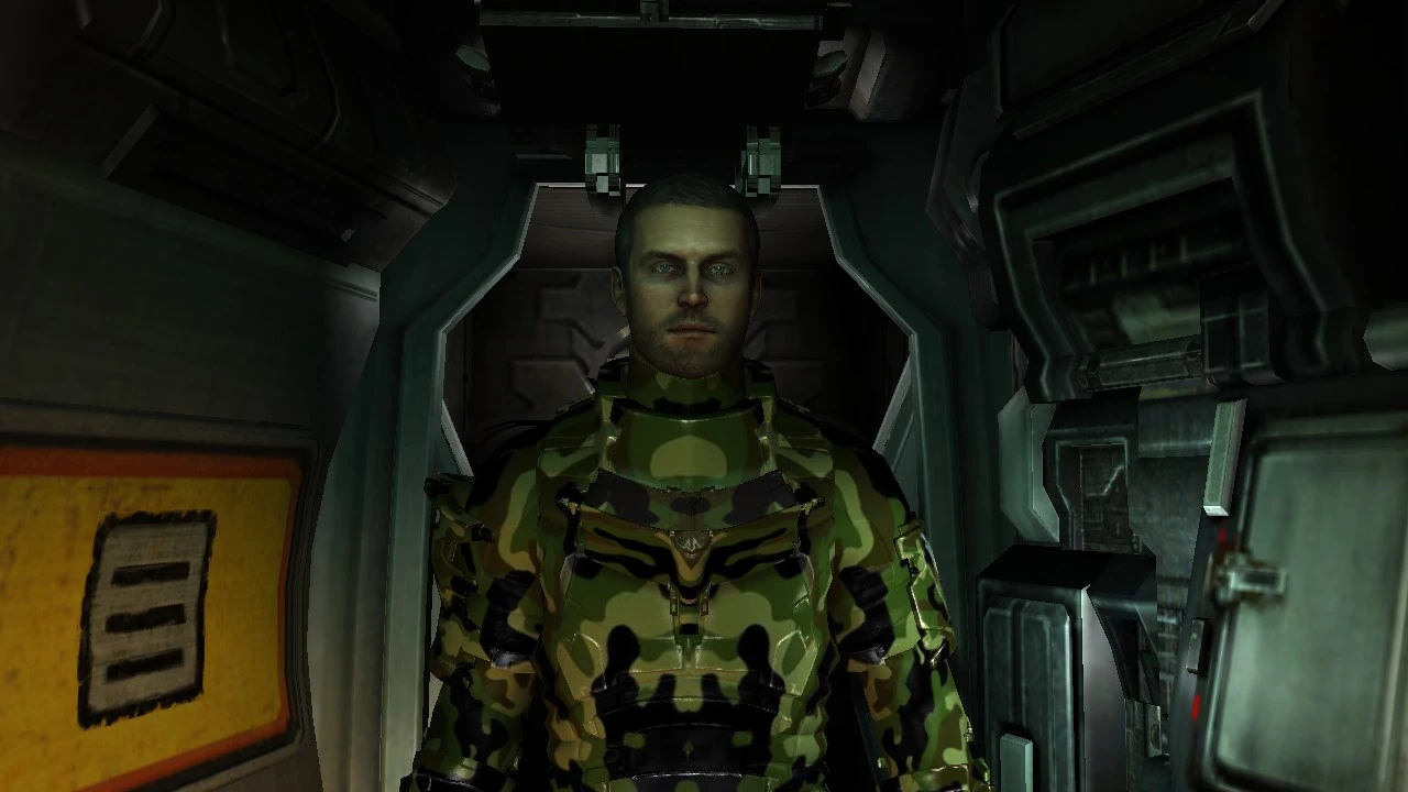 dead space 1 suits green