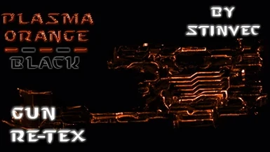 All Guns Orange Plasma (Black and Orange) - StinVec Re-textures