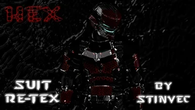Security Suits - HEX (Black and Red) - StinVec Re-textures