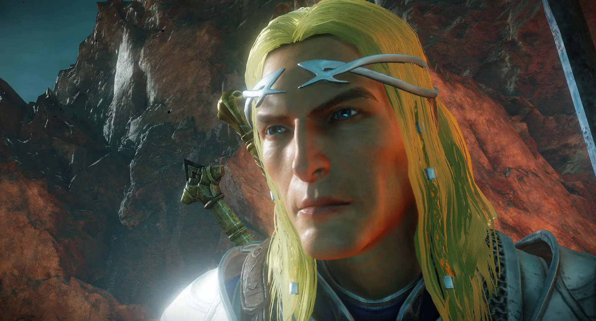 Glorfindel Celebrimbor Hair at Middle Earth Shadow of War Nexus Mods and Community